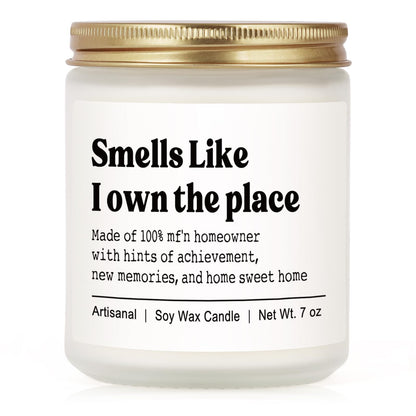 Niyewsor House Warming Gifts, New House/Home Candle, Best Housewarming Gift 2026, Closing Gifts for Home Buyers, New Homeowner, First Apartment Essentials, Handmade, 7oz