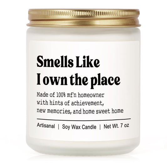 Niyewsor House Warming Gifts, New House/Home Candle, Best Housewarming Gift 2026, Closing Gifts for Home Buyers, New Homeowner, First Apartment Essentials, Handmade, 7oz
