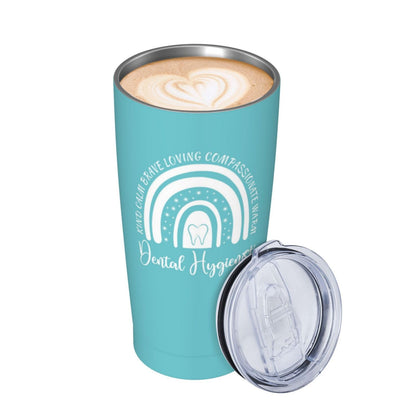 Dental Hygienist Gifts for Women, Dental Hygienist Graduation Gifts, Hygiene Appreciation Gift, Dentist Gift for Coworker 20oz Stainless Steel Tumbler