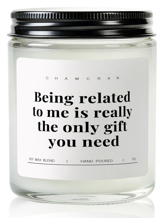 Funny Gifts for Sister Brother, Brothers Birthday Gift from Sisters Meaningful Candles National Siblings Day Gift Idea for Cousin