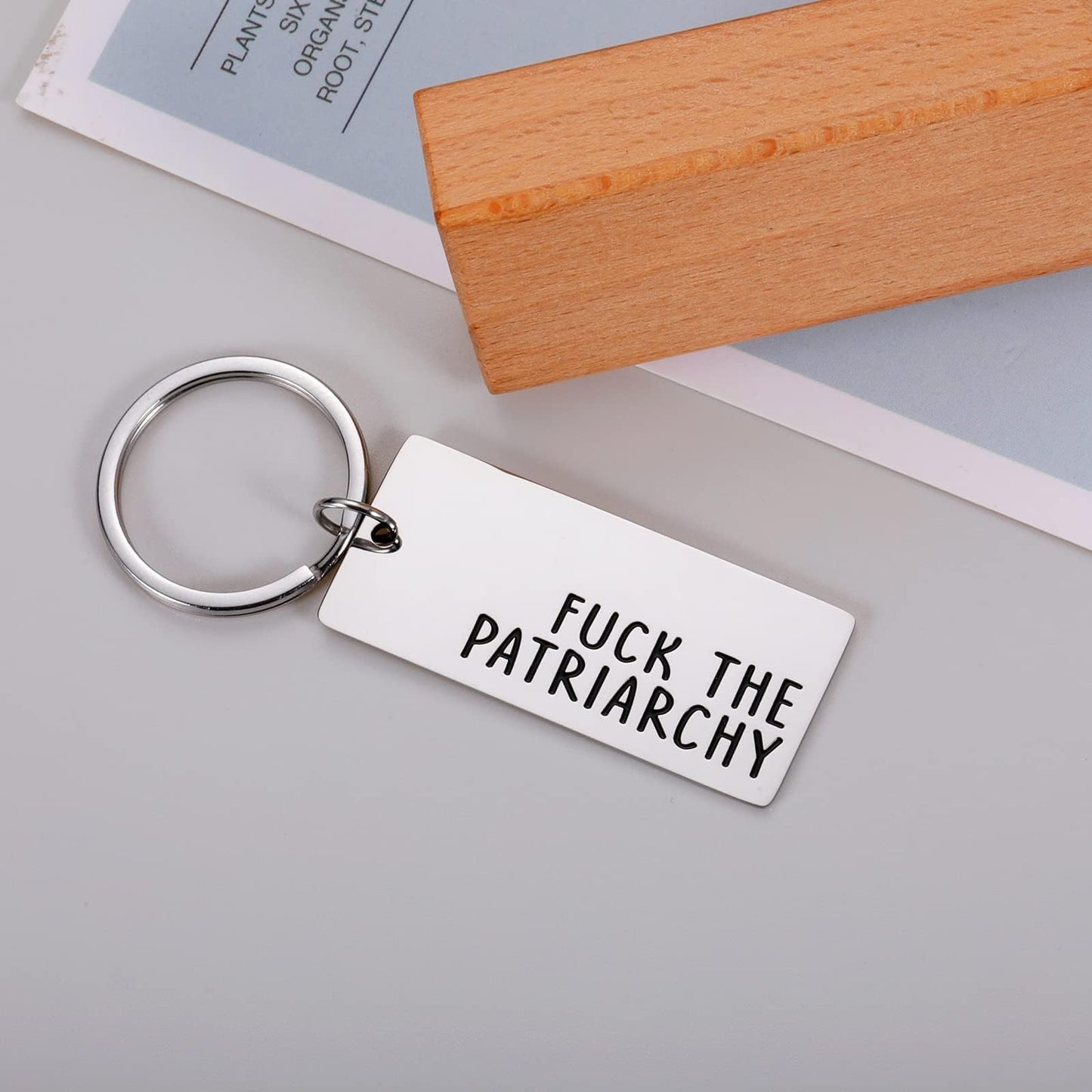 Perledom Girl Keychains for Women's Rights Activist - Feminist Gift for Her Sister, Aunt or Friend - Girl Power Keepsake College Graduation Gift for Her Friends Female Dorm Room Essentials for Girls