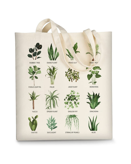AUSVKAI Canvas Tote Bag Aesthetic for Women, Cute Reusable Cloth Cotton Bags for Shopping Beach Grocery