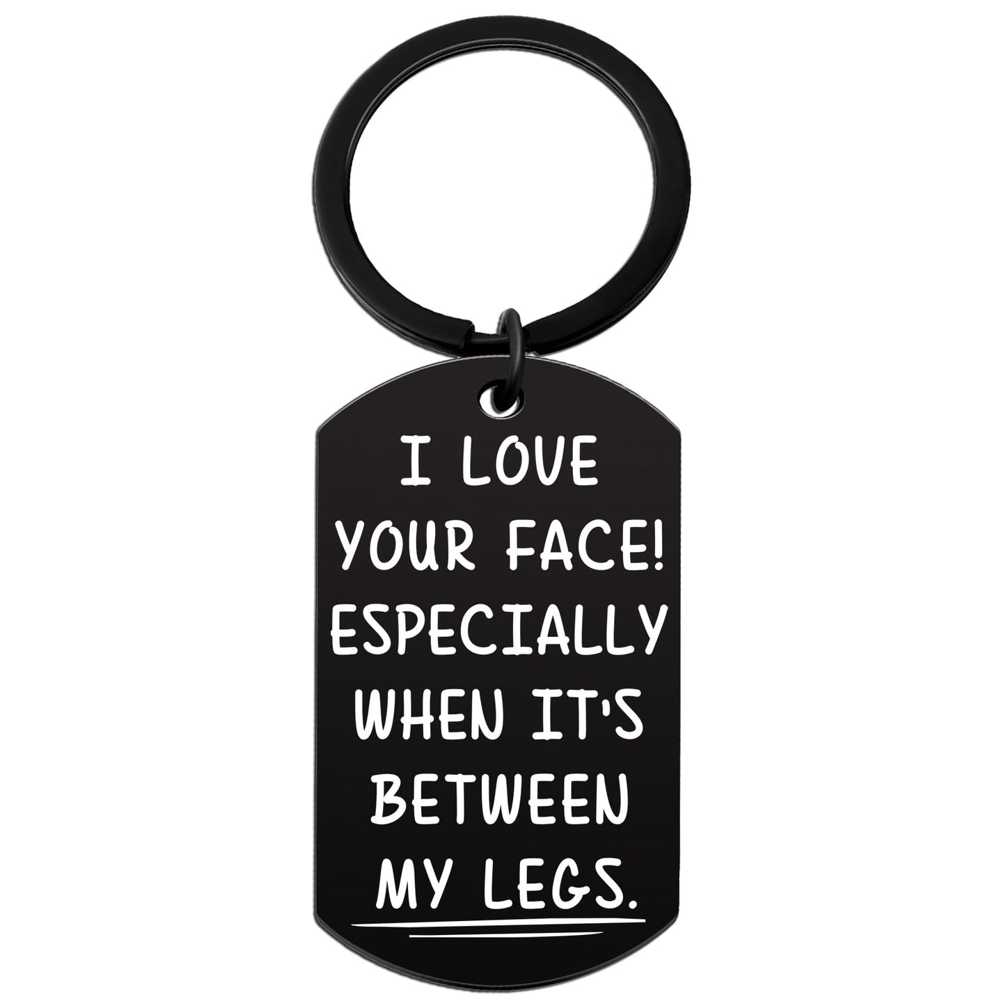 Ikacvb Fathers Day Gift For Husband Boyfriend Funny Boyfriend Keychain Father's Day Birthday Anniversary Christmas Sweetest Day Gift Ideas Small Naughty Keychains