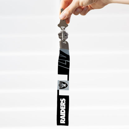 Rico Industries NFL Football Standard Wrist Lanyard Key Chain, Cute Wristlet Strap Holder for Car Keys ID Badges Card Wallet