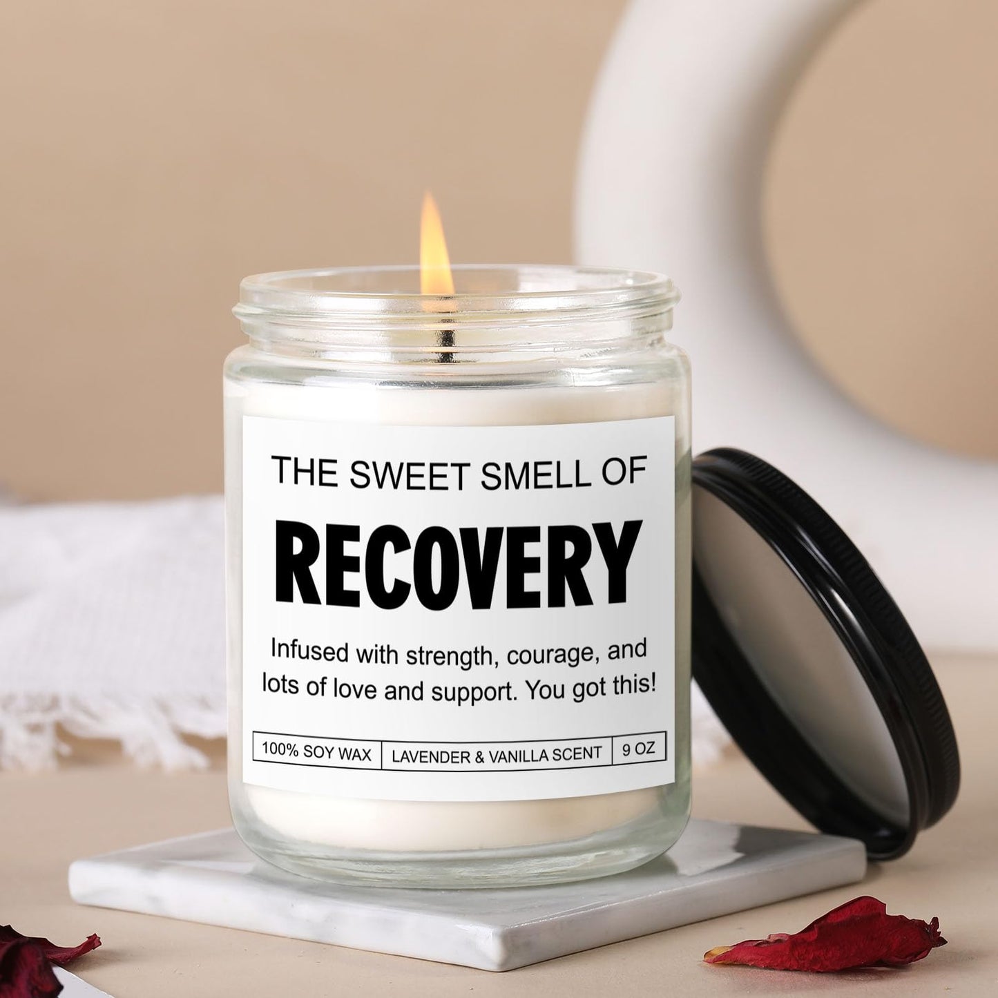 Candle, Get Well Gifts for Women After Surgery, Funny Get Well Soon, Feel Better, You Got This, Cancer Comfort, Hysterectomy Recovery, Back, Heart & Knee Surgery Recovery Gifts for Women, Men