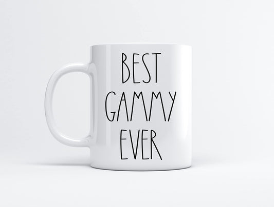 Best Gammy Ever Coffee Mug - Gifts for Christmas - Gammy Birthday Gifts Coffee Mug - Father's Day/Mother's Day - Family Coffee Mug For Birthday Present For The Best Gammy Ever Mug 11oz