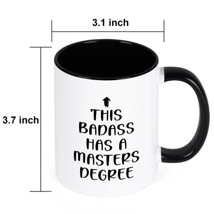 Maustic Graduation Gifts for Her Him, Masters Degree College Graduation Gifts for Daughter Son Friend, 11 Oz