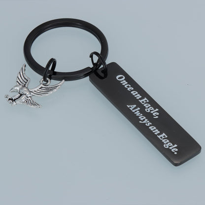 HUTIMY Eagle Scout Teens Christmas Birthday Keychain Gift Ideas Ceremony Boy Scout Key Chain