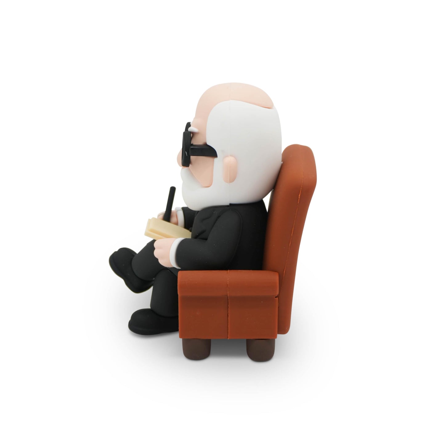 Desktop Therapist Collectible Figurine, Funny Therapy Desk Decor, Mini Psychoanalyst Statue, Office Gag Gift for Coworkers