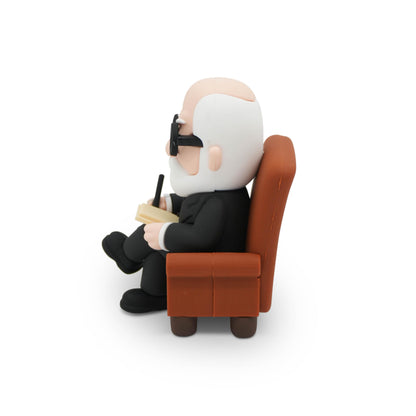 Desktop Therapist Collectible Figurine, Funny Therapy Desk Decor, Mini Psychoanalyst Statue, Office Gag Gift for Coworkers