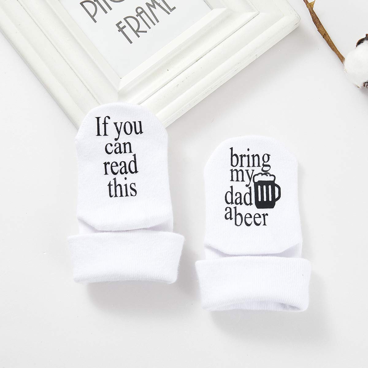 Mothers Day Gift: Unisex Baby Socks - Gifts for Mom to Be, Baby Girls or Boys