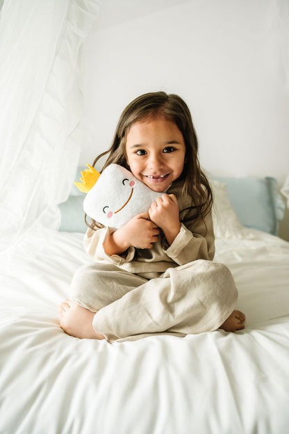 Cairn Tooth Fairy Pillow for Boys and Girls - Soft Plush Tooth Fairy Box Alternative with Pocket - Modern Keepsake Gift for Kids Losing Teeth - Squishable Stuffed Animal Co