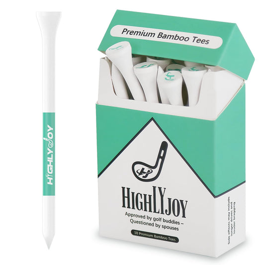 Funny Golf Tees - Golf Accessories for Men - Funny Golf Gifts for Fathers Day & Boyfriend - 18 Pack Premium Golf Tees 3 1/4''- Golf Gag Gift
