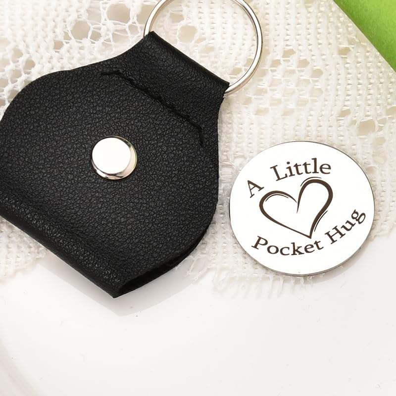 Sisadodo Pocket Hug Token Long Distance Relationship Keepsake Gifts for Son Daughter Birthday Christmas Gifts for Women Men