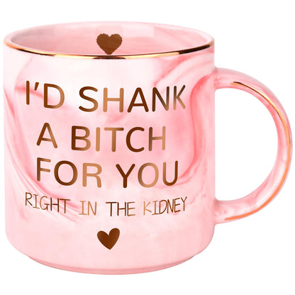 Birthday Gifts for Women - 12oz Funny Coffee Mug for Best Friend Girlfriend Besties BFF Teen Girls Sister Gifts from Sister Valentines Galentines Christmas Mothers Day Presents for Mom Grandma Aunt