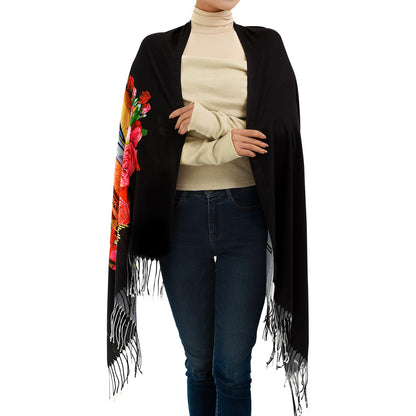 Blanket Scarf,Traditional Mexican Dress Prayer Shawl Catholic Gifts for Women,Virgin Mary Hoodie Poncho,Rebozos Vestidos Mexicana Regalos Para Mujer Mamá Abuelita Mi Esposa