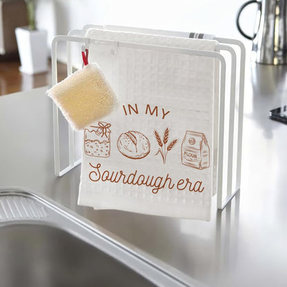 in My Sourdough Era Sourdough Flour Sack Kitchen Towels Funny Sourdough Kitchen Towel Gifts for Baker Mom Grandma, Sourdough Bread Towel Sourdough Bread Baker Gifts Bakers Lover Towels 16x24