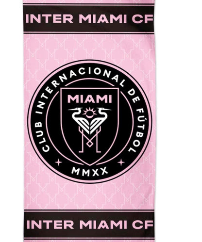 Pure Essence - Inter Miami FC Leo Messi Beach Towel 28X58