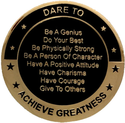 Scout Challenge Coin – Motivational Medal for Court of Honor or Scoutmaster Gift – Scout Keepsake Present