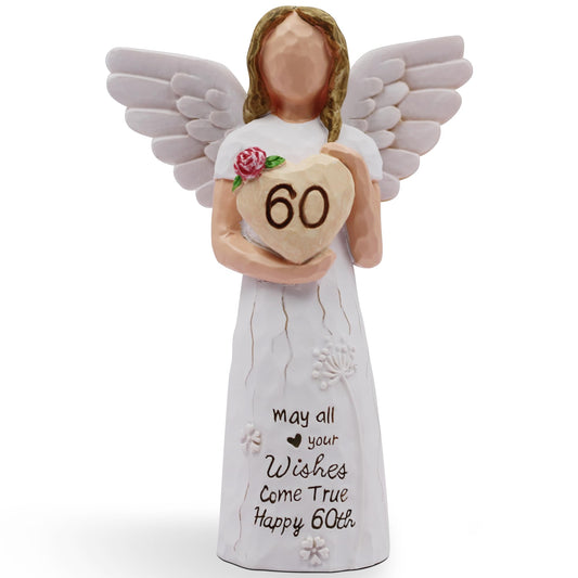 60th Birthday Gifts for Women, Gifts for 60th Birthday Women, Sculpted Hand-Painted Figurine