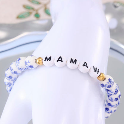 Mamaw Gifts Bracelet for Mothers Day Grandma from Grandkids Birthday Best Easter Gift for Mamaw