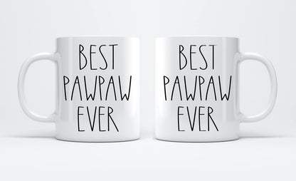 Best Pawpaw Ever Coffee Mug - Gifts for Christmas - Pawpaw Birthday Gifts Coffee Mug - Father's Day/Mother's Day - Family Coffee Mug For Birthday Present For The Best Pawpaw Ever Mug 11oz