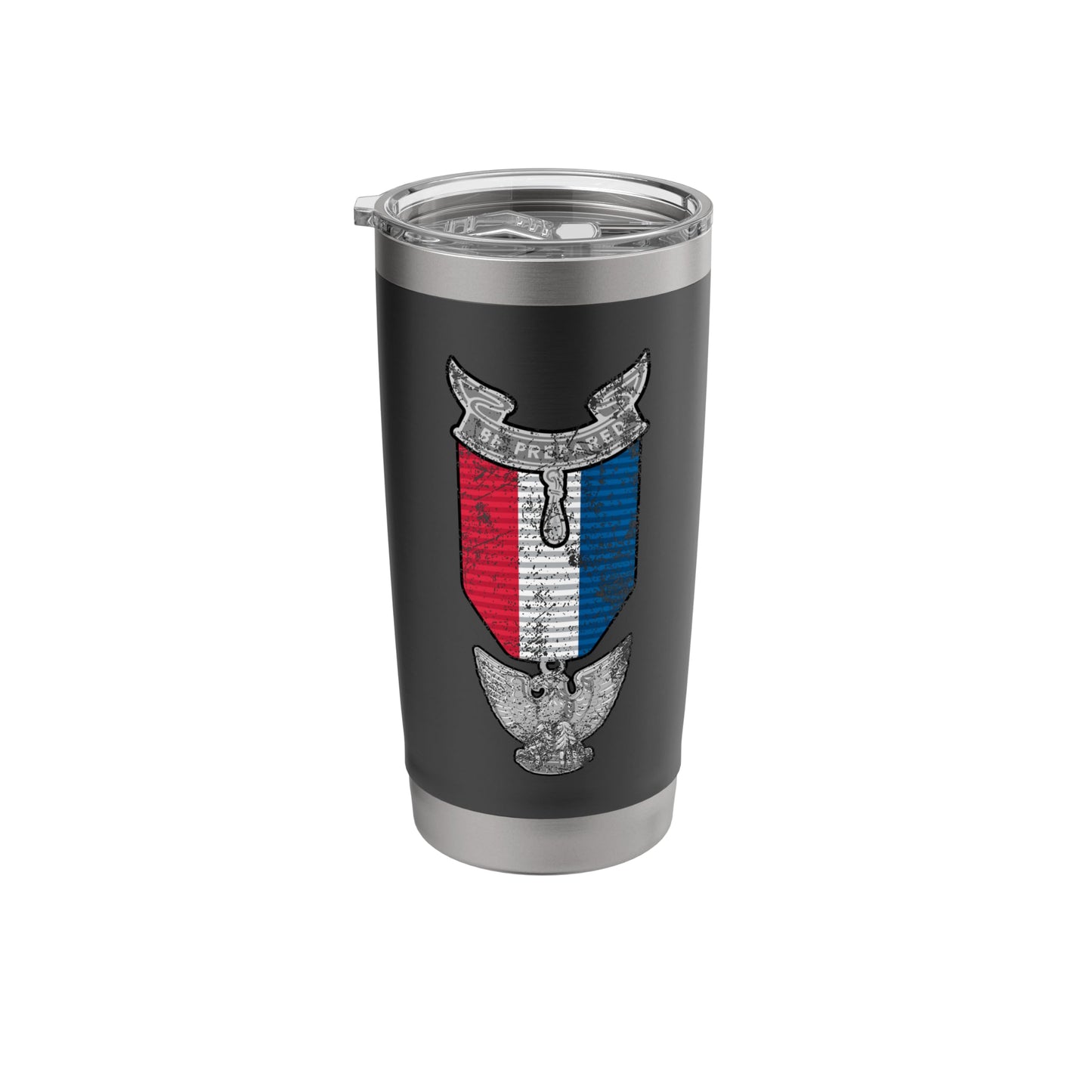 Eagle Scout Be Prepared Medal Stainless Steel Insulated Tumbler
