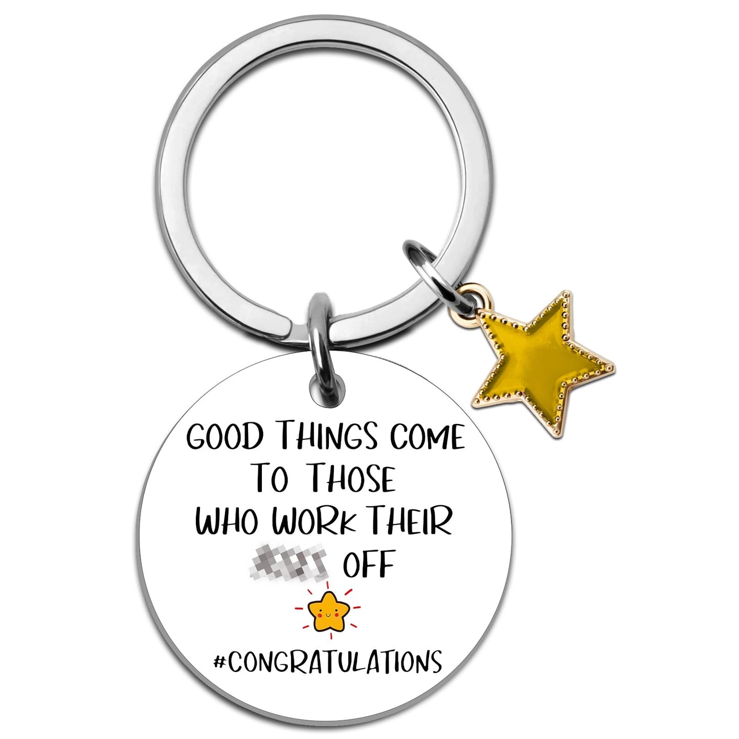 Congratulations Gifts for Women Men Promotion Gifts for Women Men Congratulations Gift for Coworker New Job Keychain