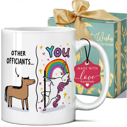 Funny Mug Gifts for Officiants Other Officiants & You Mug - Best Officiant Ever Coffee Mugs, Novelty Gifts for Wedding Day, Officiants Proposal Gift - Wedding Day Must Haves