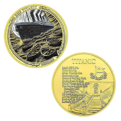 RMS Titanic Ship Challenge Coin Ship Commemorative Collectable Gifts