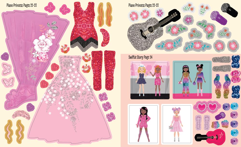 My Sticker Dress-Up®: Swifties: Fun and Creative Activity Book for Swifties of all ages with 500+ Reusable Stickers!