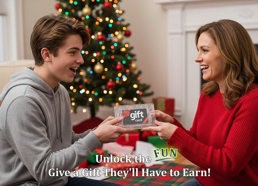 Gift Card Holder Maze, Birthday or Holiday Puzzle Gift Card Box - Stocking Stuffers for Teens and Adults