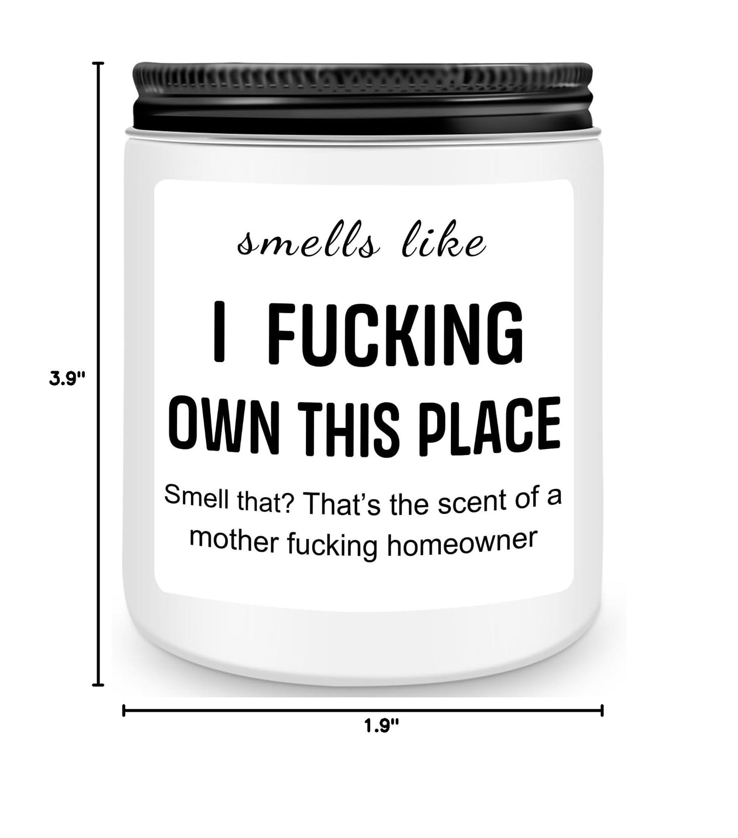 Homsolver House Warming Gifts New Home, Funny Housewarming Gifts for Women, Men, Neighbor, New Homeowner, Apartment, House Warming Party Lavender Candles Decor Gift Ideas