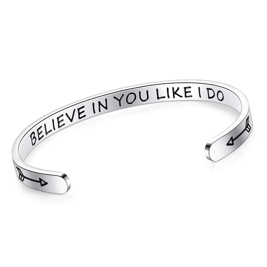 SAM & LORI Personal Bracelets for Teens/Women-Inspirational Jewelry Gifts (Various Designs) for Daughter/Sister/Mom/Friends-Adjustable Bracelet in a Pretty Gift Box