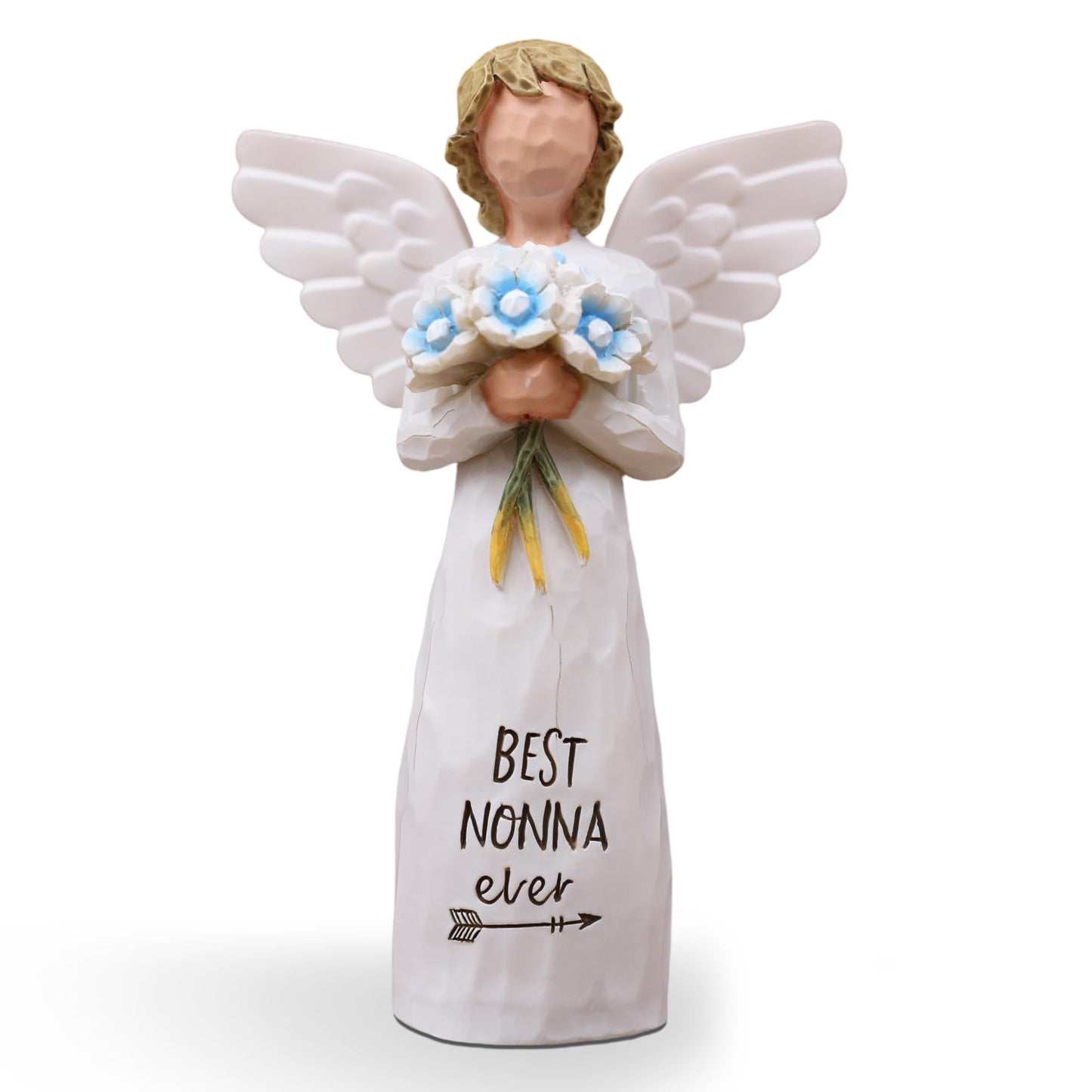 AUKEST Nonna Gifts for Grandma, Nonnie Gifts, Gift for Nonna, Sculpted Hand-Painted Figure