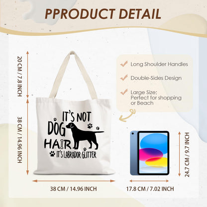 Canvas Tote Bag Aesthetic,Zoon Cow Dog Cat Tote Bag,Gifts for Women Canvas Tote Bags