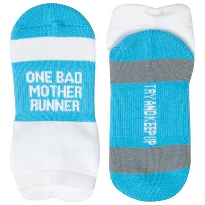 Gone For a Run Motivational Ankle Running Socks - Inspirational Affirmation Socks for Women - Runners Gifts & Motivation