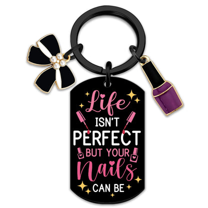 Ibiwe Nail Tech Gifts For Women Beauty Gifts For Manicurist Nail Polish Lovers Nails Technician Artist Salon Gift For Girls Hustlers Salon Owner Boss Beautician Instructor Cosmetology Jewelry