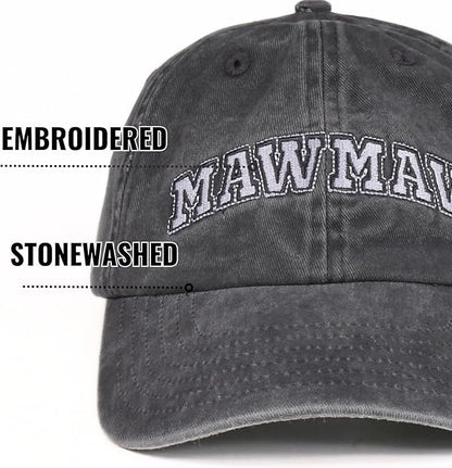 InnoBeta Mawmaw Gifts Cap for Grandma, Funny Adjustable Embroidered Hat for Birthday, Mother’s Day