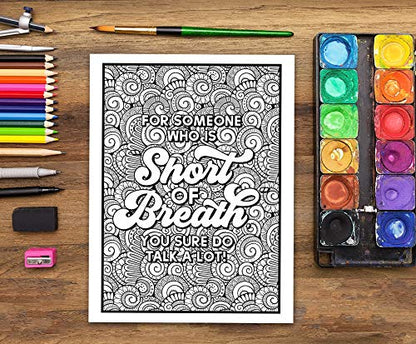 EMS Life: A Snarky Coloring Book for Adults