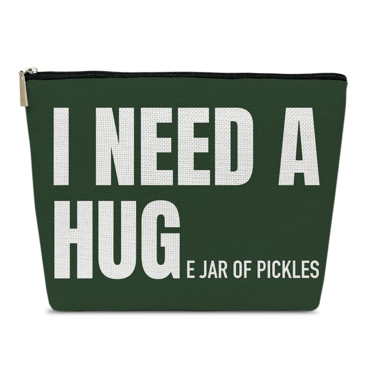 Funny Pickle Gifts for Pickle Lovers, Cool Gifts for Best Friends Makeup Travel Toiletry Bag, Thank You Gifts for Women, Birthday Gift for Sister, Gifts for Teen,Bestie,Daughter, Niece, Bff