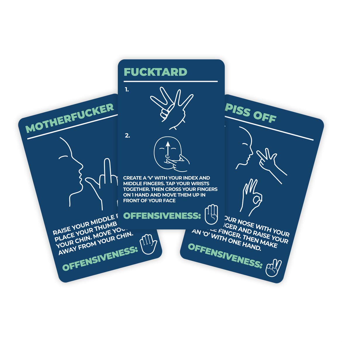 How To Swear In Sign Language Cards