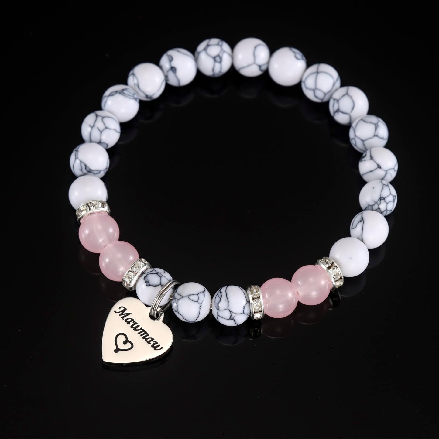 Mawmaw Gifts Bracelet for Women Promoted to Mawmaw Expecting Future First Time New Mawmaw Bracelet