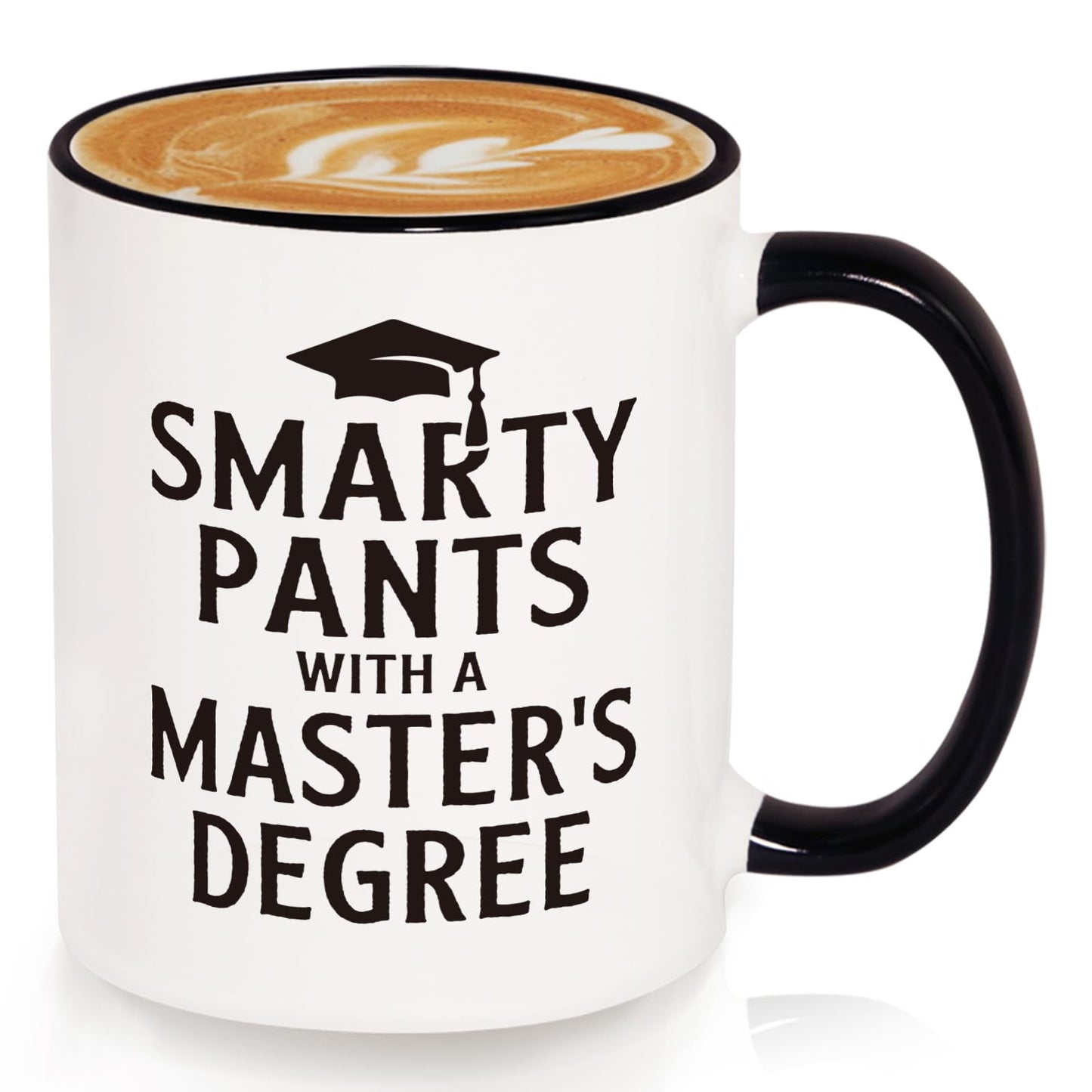 Petalsun Masters Degree Graduation Gifts, Funny Masters Degree Mug, Graduation Gift for Her, Him, Graduates, Grad Gift for Women, Men, Masters Graduation Decorations, 11oz