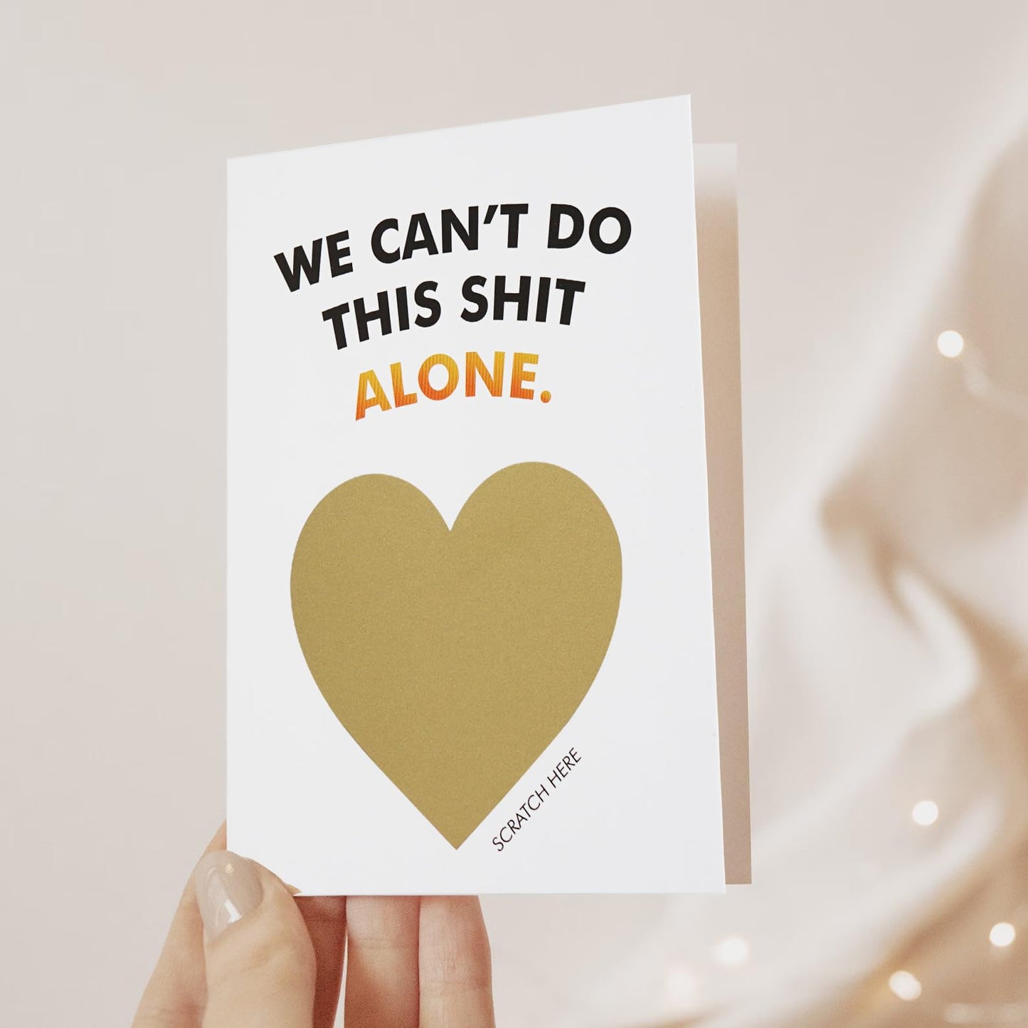 Funny Godparents Proposal Gift Scratch Off Card, Will You Be My Godparents Card, Godparents Request Asking Card - We Can't Do This Alone