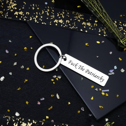 Feminism Keychain Feminist gifts Jewelry Birthday Keychain For Sister Coworkers, Daughter Sister Granddaughter Women Empowerment Gifts Gift Motivational Gifts For Women