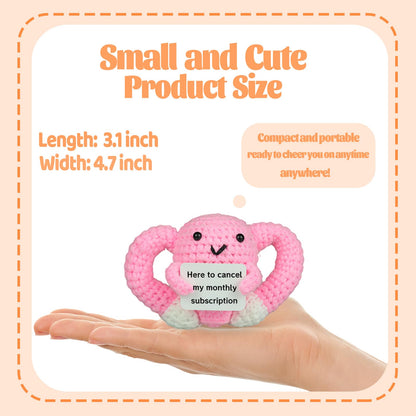Hysterectomy Recovery Must Haves Positive Crochet Uterus, After Hysterectomy Recovery Gifts Basket, Monthly Subscription Cancelled, Emotional Inspirational Support, Get Well Gifts