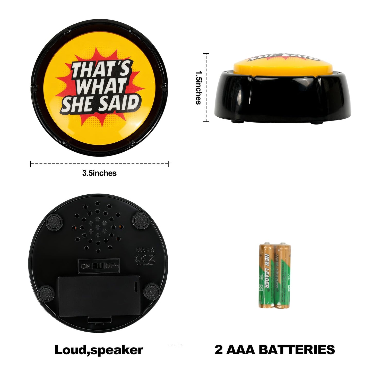 That's What She Said Easy Button,Michael Scott Voice,Funny The Office Gifts,The Office TV Show Merchandise