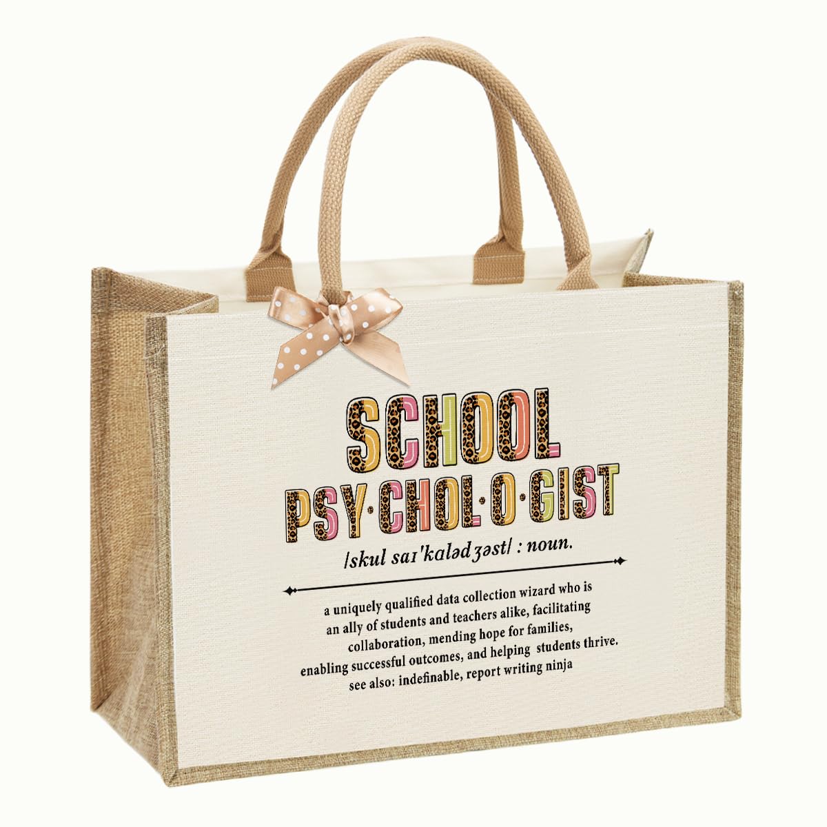 Hair Joy Librarian Cousin Skiing Engineer Ohana Coach Team Tote Bag Gift for Christmas, Birthday - for Her Him