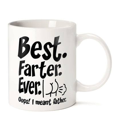 Fathers Day Funny Gifts for Husband Dad Him from Daughter Son Kids Wife - 11 OZ Ceramic Coffee Mug - Stocking Stuffers for Christmas Xmas,Birthday, Anniversary Gag Presents Ideas for PaPa Step Dad